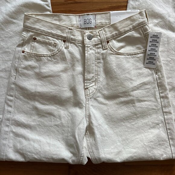 BDG Denim - NWT BDG Urban Outfitters Women's High-Waisted Cowboy Jean - Size 29, White